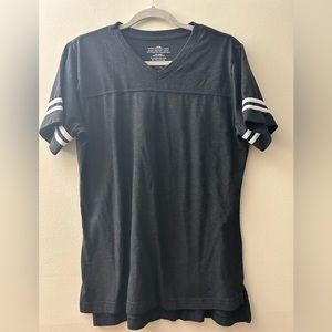 2 for $15 Grey Vneck Baseball Tee Size Large